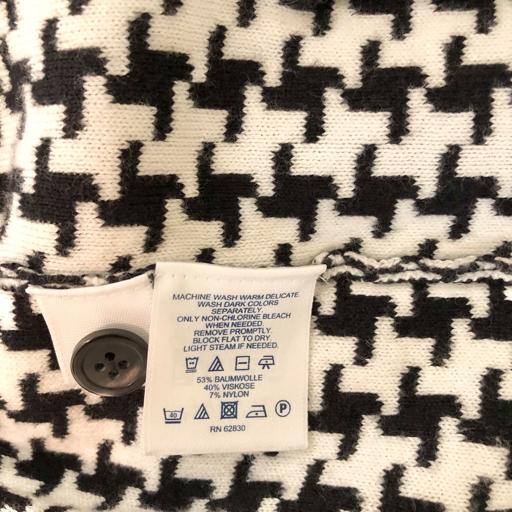 LAND’S END Houndstooth Jacket - Picture 7 of 7